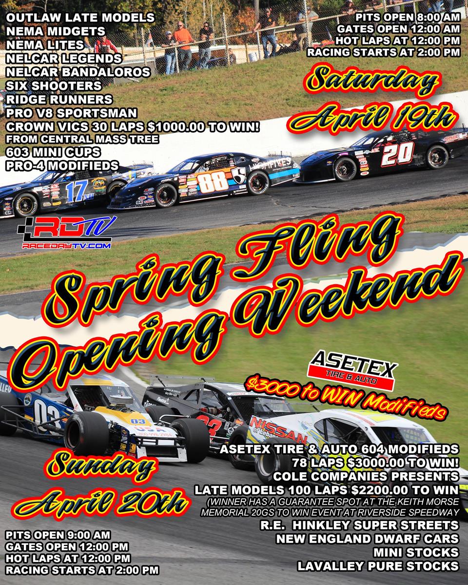 Claremont Motorsports Park Announces Schedule Change for Spring Fling 2025