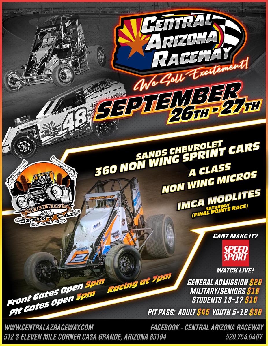 Non Wing Sprint Cars return to CAR