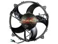 11 Condenser Fan Assembly, Puller, Curved Paddle Blade, with Polaris OE Connector, 12v
