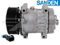 OE Sanden Compressor SD7H15SPRHD - 126mm, 10 Groove Clutch, 12V