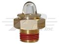 Safety Sight Glass, 1/2-14 NPT Male Thread 