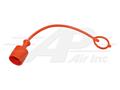 Orange Dust Cap 1/2
