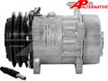 Alternative Compressor SD7H15, FLX7 - 132mm, 2 Groove Clutch 12V 