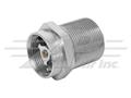 #8 Male Coupler Half with Valve