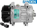 OE Sanden Compressor SD7H15 - 119mm, 8 Groove HD Clutch, 24V