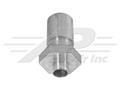 #8 Flex Pad Fitting - Block Off, for Sealing Washer or O-Ring Style, .464 Pilot