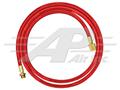 36 Red R134a Charging Hose, 14mm Male X 1/2 ACME Female
