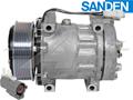 OE Sanden Compressor SD7H15 - 8 Groove, 119mm HD Clutch, 12V