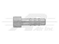 Aluminum Outer Weld On Barb Fitting for #6 Hose, 3/8 Tube
