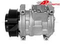 Alternative Denso Compressor 10PA15C - 124.5mm, 8 Groove Clutch, 12V without Manifold