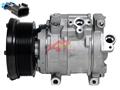 Alternative Denso Compressor 10SRE18C - 125.5mm, 8 Groove Clutch, 12V