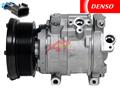 OE Denso Compressor 10SRE18C - 125.5mm, 8 Groove Clutch, 12V