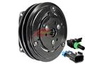 York 2 Groove, 6 Heavy Duty Clutch, 1 Wire and 2 Wire, 12V, 1/2 Belt, GL 1.66C, 2.28F