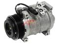 Alternative Denso Compressor 10S17C - 108mm, 7 Groove Clutch, 12V