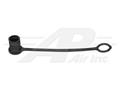 Black Dust Cap 1/2