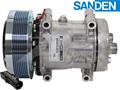 OE Sanden Compressor SD7H15HD - 152mm, 8 Groove Clutch 12V