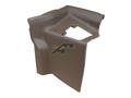 John Deere 9000 Series Left Wall with Instructional Seat - Multi Brown