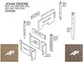 John Deere Lower Cab Kit and Post Kit - Multi Brown and Sailcloth Tan