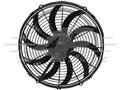 14 Condenser Fan Assembly, Pusher, Curved Blade, High Performance, 24V
