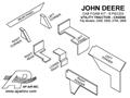 John Deere Cab Kit - Brindle Brown