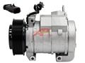 Alternative Denso Compressor 10S17C - 119.5mm, 8 Groove Clutch, 12V