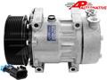 AP Series Compressor SD7H15 - 126mm, 10 Groove Clutch, 12V