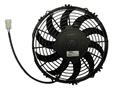 12 Condenser Fan Assembly, Puller, Curved Blade, Low Profile