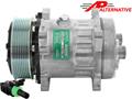 AP Series Compressor SD7H15 - 119mm, 8 Groove Clutch, 12V