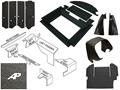 John Deere Complete Interior Cab Kit - Black, Early Series