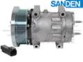 OE Sanden Compressor SD7H15HD - 133mm, 8 Groove Clutch, 24V