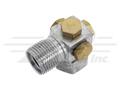 # 10 O-Ring Service Valve With # 10 Male O-Ring With Four 3/8 x 24 Female Ports