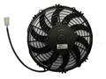 11 Condenser Fan Assembly, Pusher, Curved Blade, High Profile, 12V