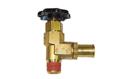 3/4 Hose Manual On/Off Heater Hose Valve With 1/2 Male Pipe Thread
