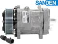 OE Sanden Compressor - 119mm, 8 Groove HD Clutch