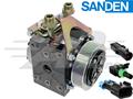 York to Sanden 8 Groove Short Body Replacement Kit, Applications 1.93C, 2.38F Gauge Line