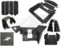John Deere Qwik Fit Complete Interior Cab Kit - Black, Late Series