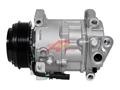 Alternative Denso Compressor 7SAS17F - 111mm, 6 Groove Clutch, 12V