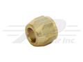 #6 Brass Female O-Ring Nut, 3/8 Tube 5/8-18 Thread