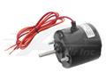 Blower Motor with 1/4 Shaft, 2 Speed, 2 Wire CW, 12 Volt