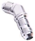 SRP 45° Elbow Bulkhead Union Fitting, Chrome Look
