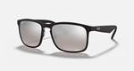 Ray-Ban RB4264 Chromance, Matte Black/Silver Polarized