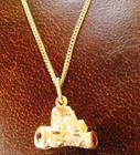 14K Gold Non Wing Charm