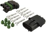 Allstar Weather Pack Connector Kit, 3-Pin