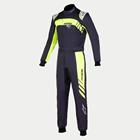 Alpinestars KMX-9 V3 Graphic 3 S Youth Suit, Black/Yellow Fluo