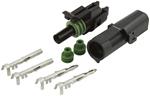 Allstar Weather Pack Connector Kit, 1-Pin