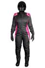 K1 Layla Ladies SFI 3.2A/5 Nomex Suit, Black/Pink
