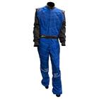Zamp ZR-50F SFI/FIA Lightweight 3-Layer Straight Cuff Suit, Blue/Black