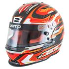 Zamp RZ-48Y Youth CMR2016 Helmet, Carbon Graphic Flo Red