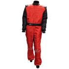 Zamp ZR-50F SFI/FIA Lightweight 3-Layer Straight Cuff Suit, Red/Black