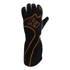 K1 RS1 Kart Gloves, Black/Orange - Adult & Youth